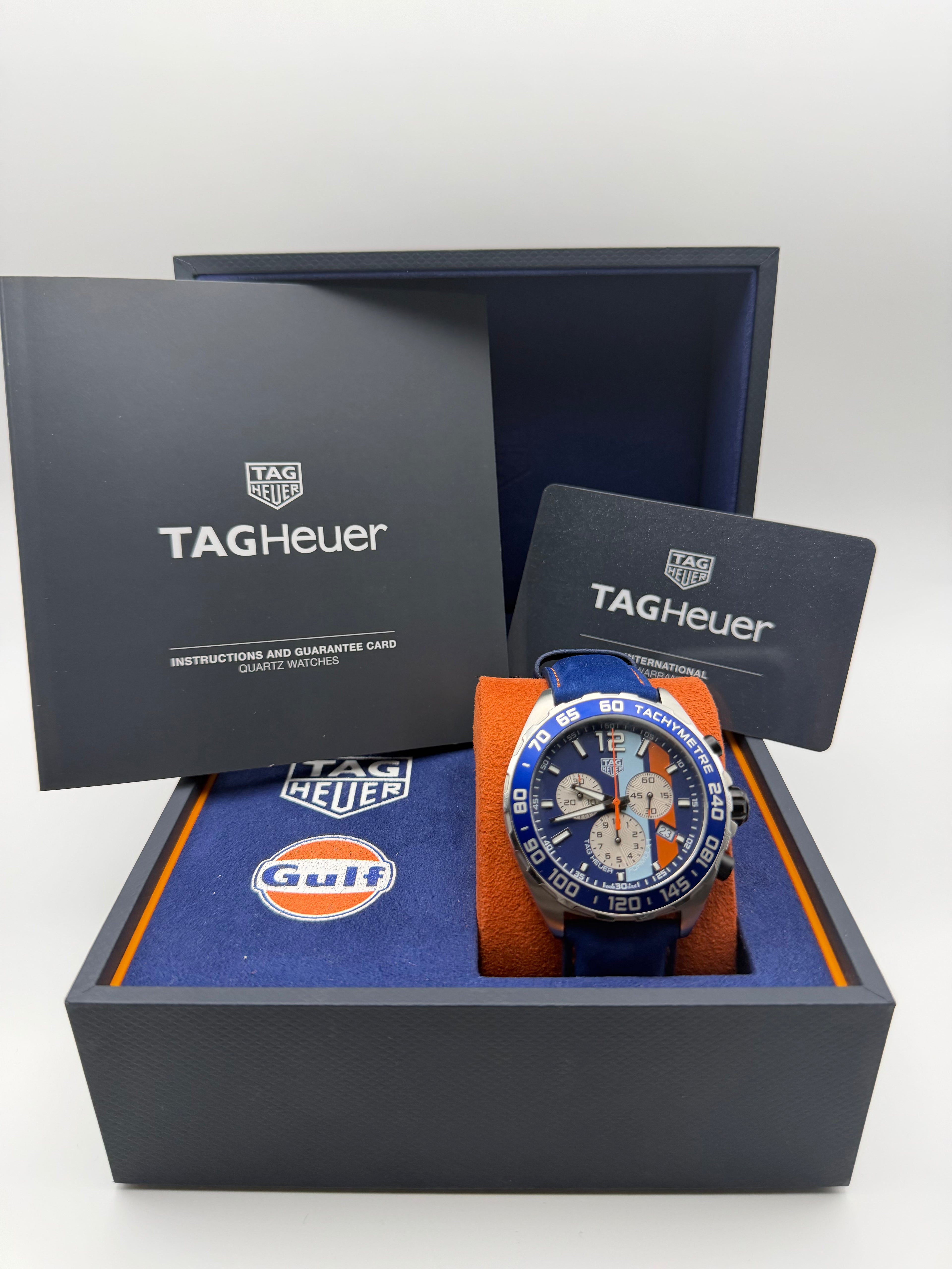 TAG Heuer Formula 1 Gulf Edition (CAZ101N)