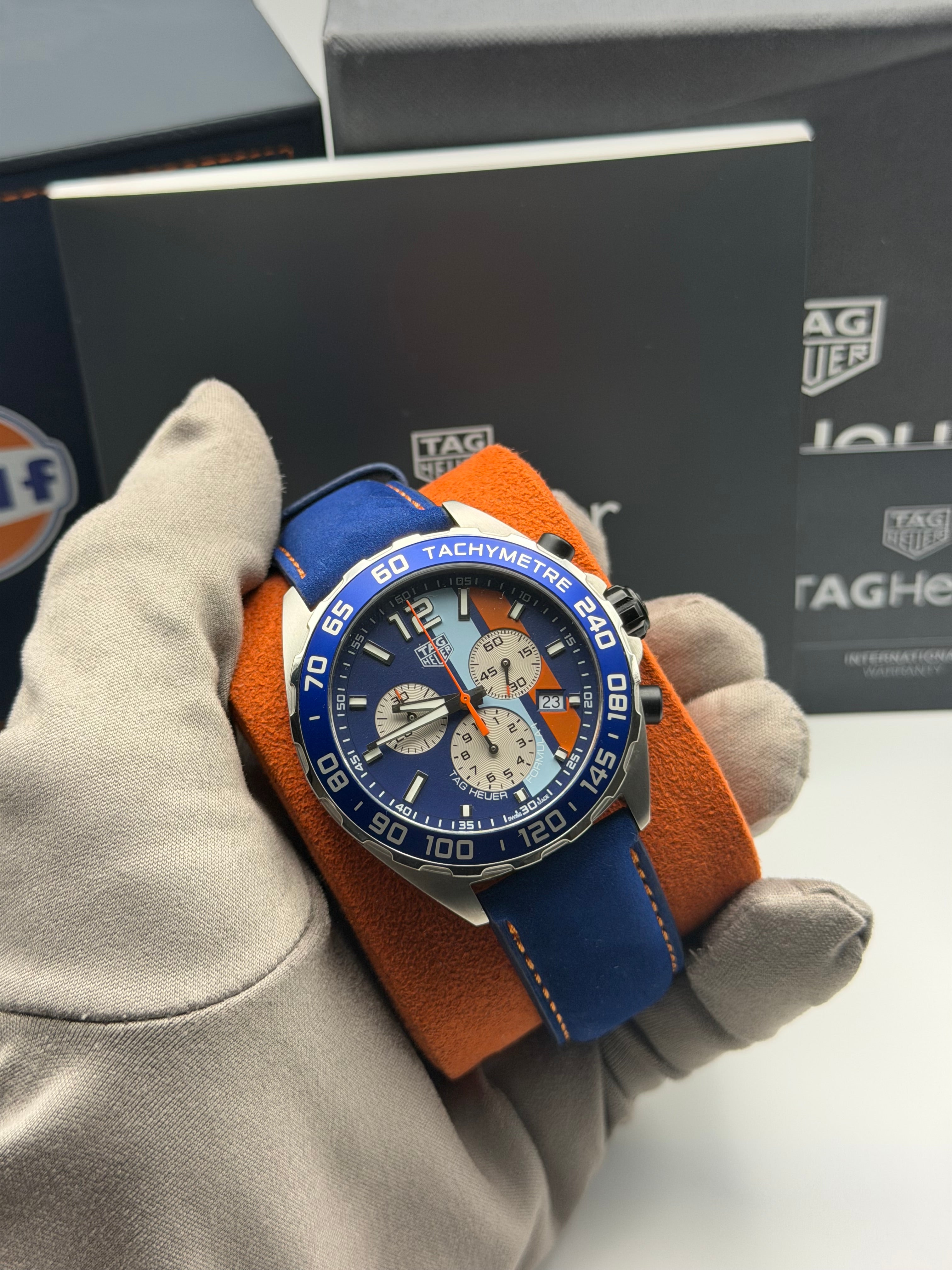 TAG Heuer Formula 1 Gulf Edition (CAZ101N)