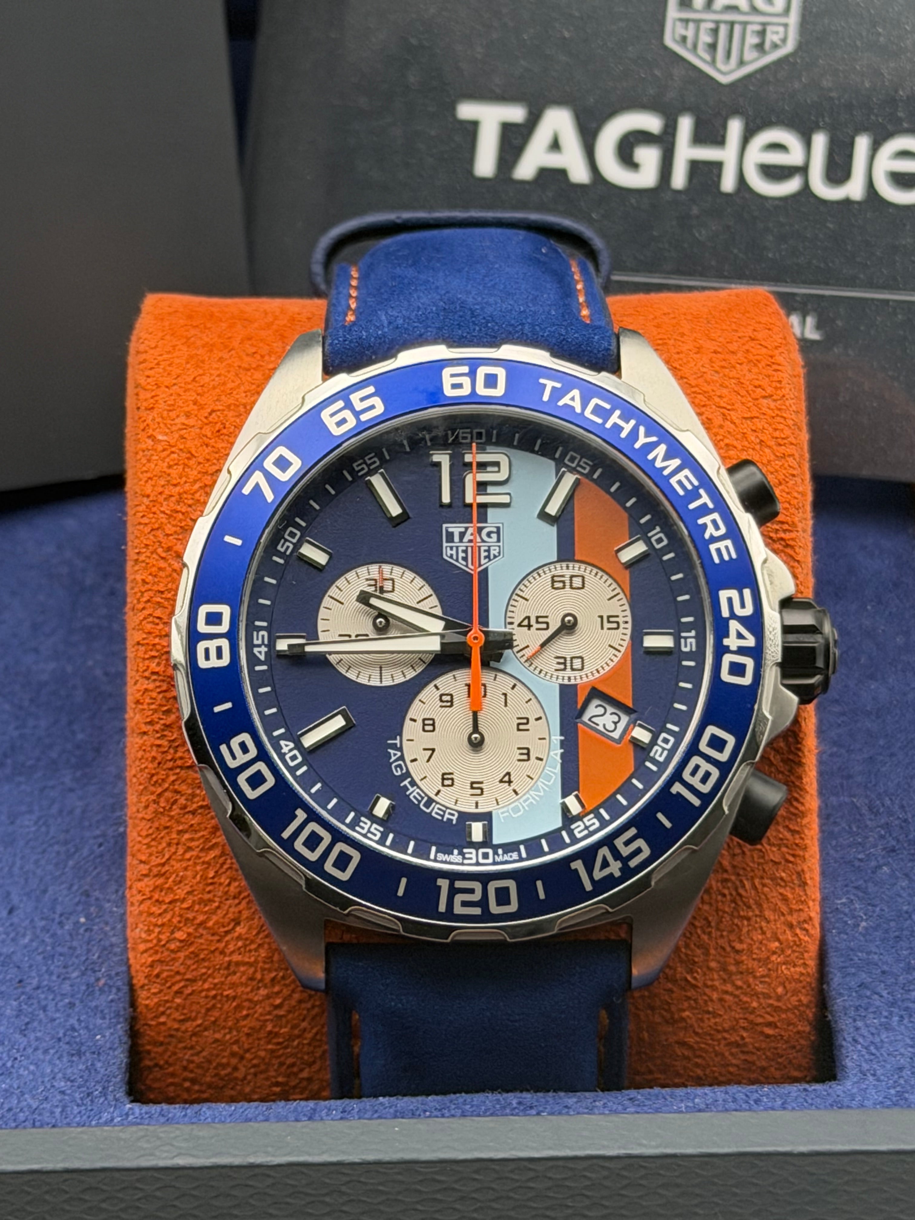 TAG Heuer Formula 1 Gulf Edition (CAZ101N)