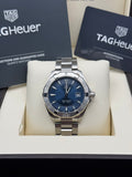 TAG Heuer Aquaracer Quartz - Blue dial - Reference WAY1112