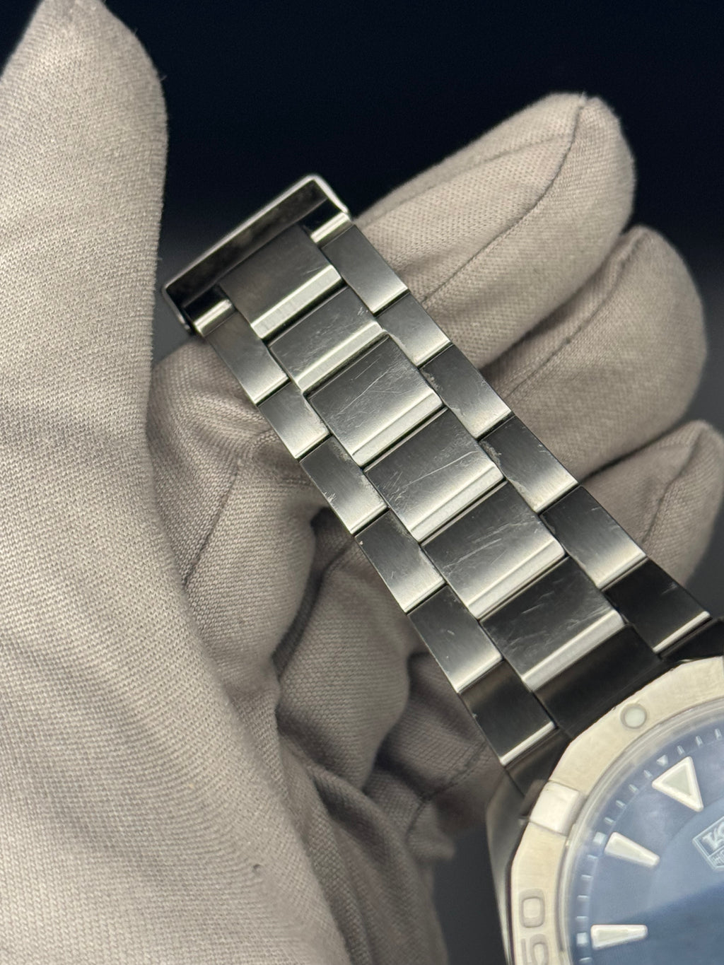 TAG Heuer Aquaracer Quartz - Blue dial - Reference WAY1112