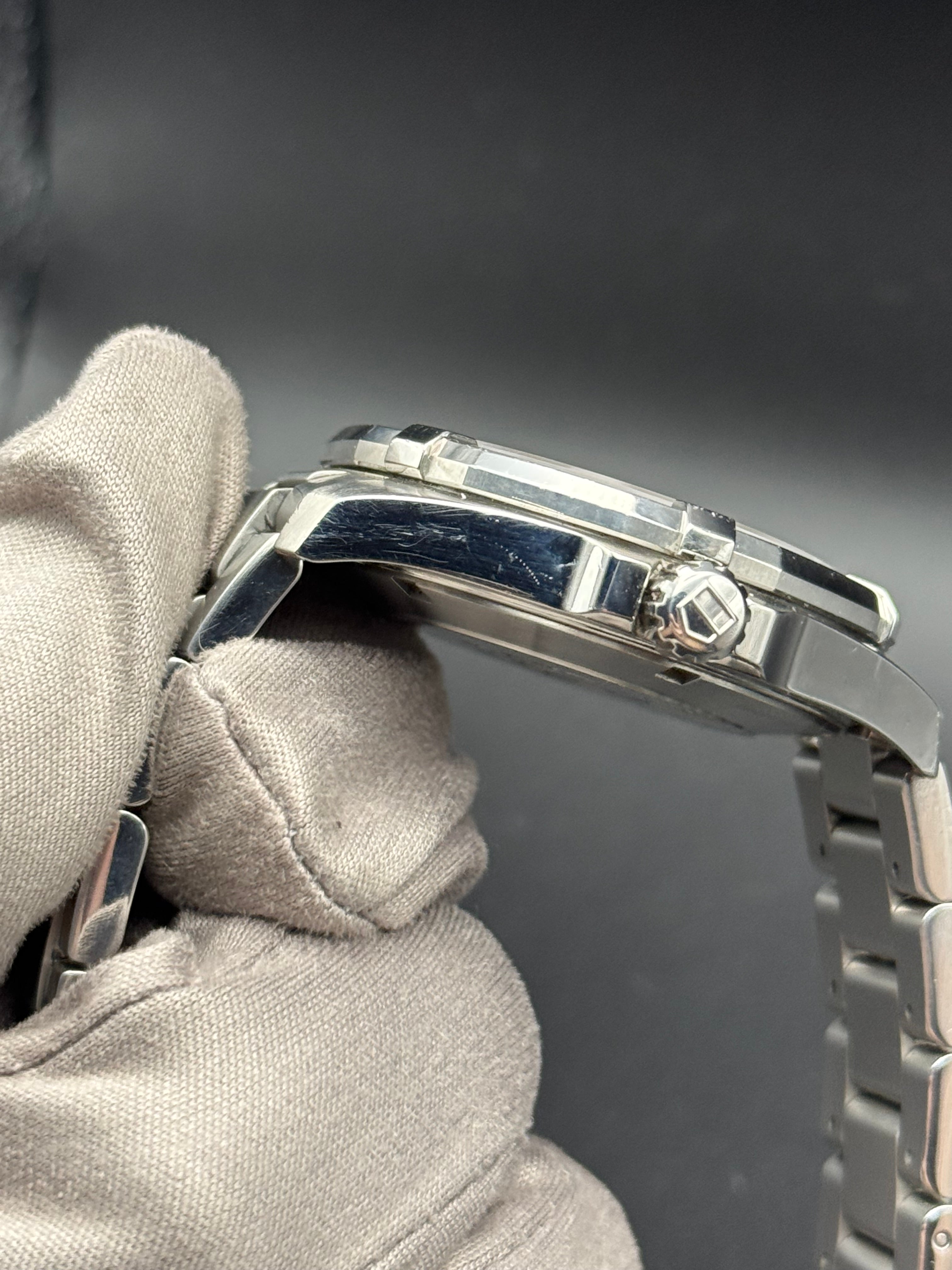 TAG Heuer Aquaracer Quartz - Blue dial - Reference WAY1112